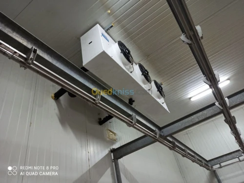 installation des chambres froides