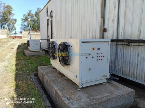 installation des chambres froides