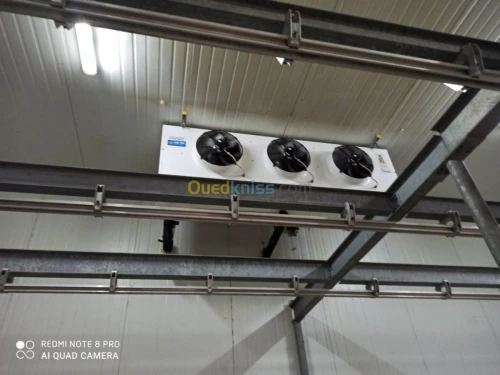 installation des chambres froides