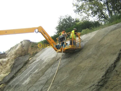 béton projeté / réhabilitation bati