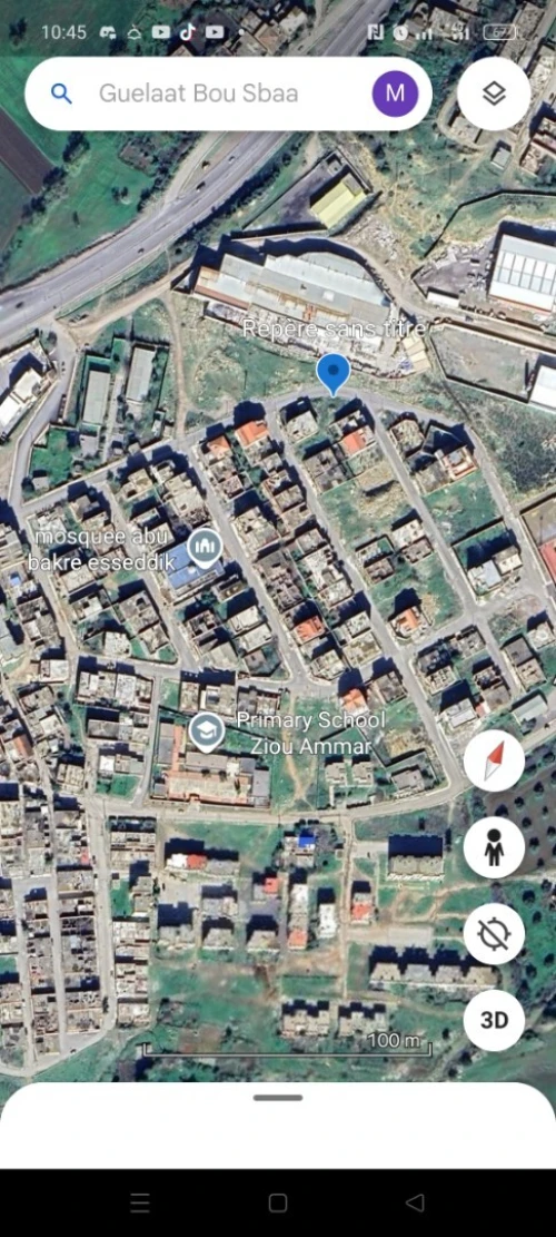 Vente Terrain Guelma Guellat bou dbaa