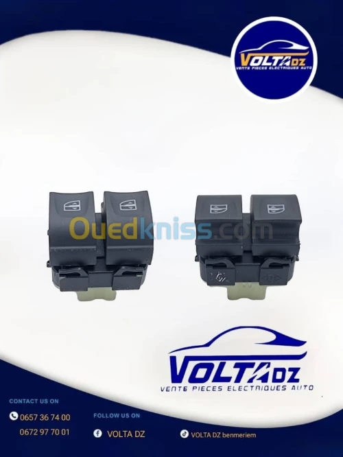 Bouton lève-vitre renault Clio 4 et dacia stepway côté chauffeur 2  position original neuf 