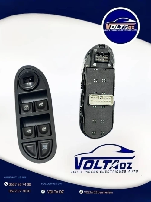 Bouton lève-vitre Jac J3 Côte chaufferie Neuf