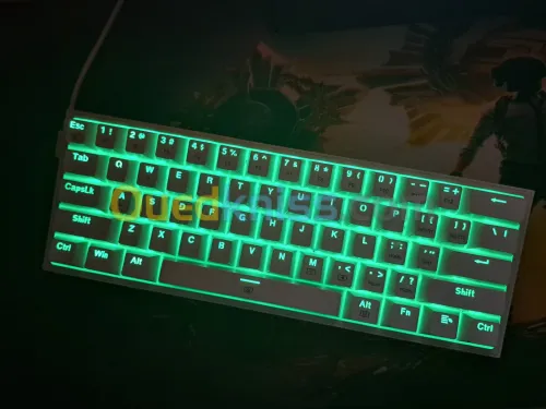 Clavier redragon fizz k617w rgb / souris Razer viper mini