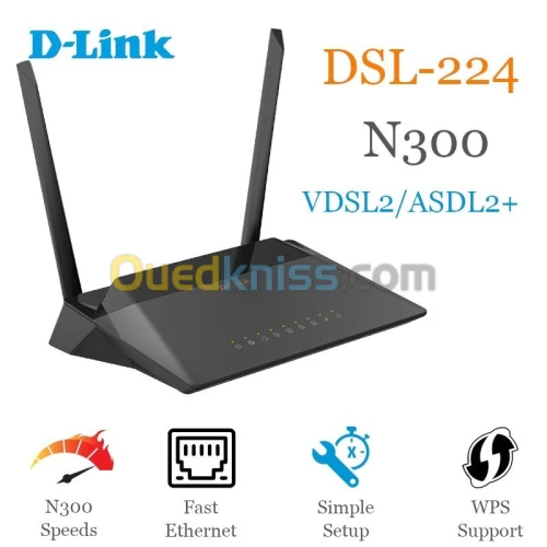 Modem Router D-Link 224 VDSL