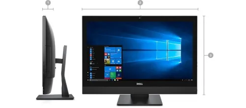 AIO DELL 7450 I5 7EME GEN RAM 8G SSD 256 ECRAN 24"