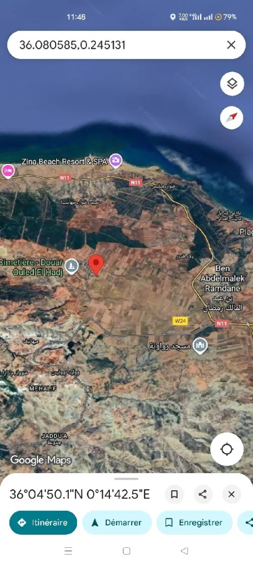 Vente Terrain Agricole Mostaganem Abdelmalek ramdane