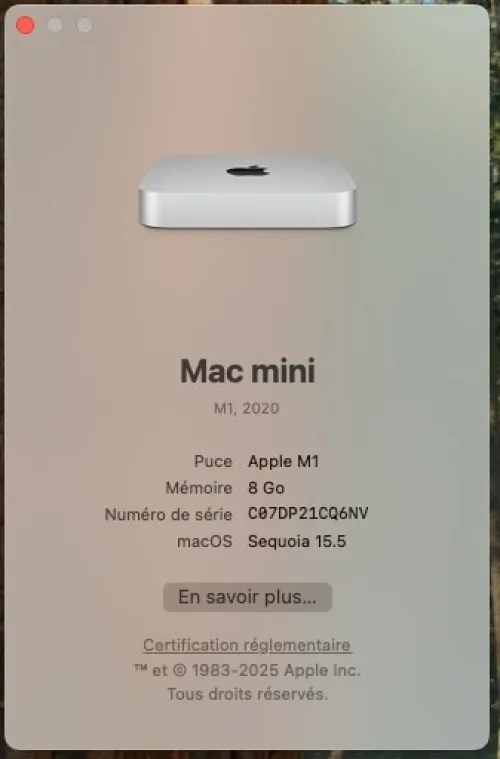 MAC MINI M1