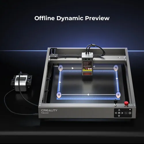 Creality Falcon 2 40Watt Machine Laser de Découpe et Gravure-marquage