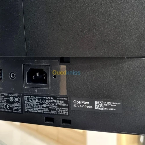 ALL IN ONE Dell OptiPlex 5270 i5-9500 / RAM 8GB DDR4 / SSD256G / 22POUCES FHD TACTIL / Pivot Stand