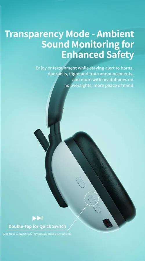Casque de jeu sans fil PXN 308E 2,4 GHz, éclairage RVB, USB 2,4G et Type-C / PC, PS4, PS5, NTs, Mac,