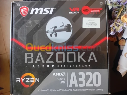 Carte mére msi + CPU Ryzen