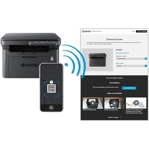 imprimante Multifonction Laser Monochrome Kyocera MA2001 3 en 1