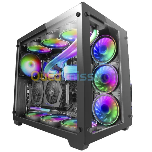 BOITIER MARS GAMING MCV3 XXL PREMIUM CUSTOM E-ATX BLACK