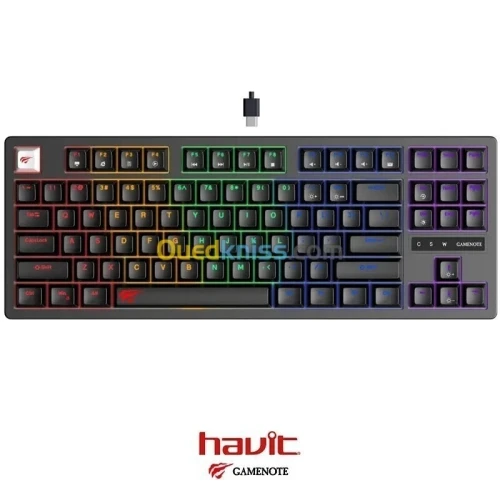CLAVIER MECANIQUES HAVIT KB-892L BLUE-SW 75%