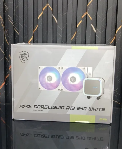 Watercooling MSI MAG CORELIQUID A13 240 WHITE - Refroidissement Liquide Compact et Performant