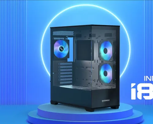 BOITIER RAIDMAX I801 BLACK RGB