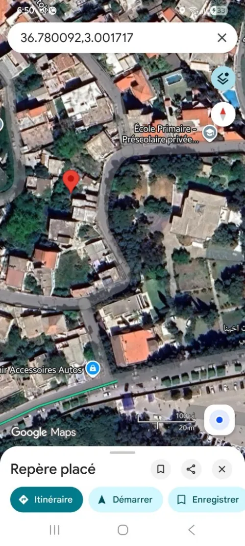 Vente Terrain Alger Bouzareah