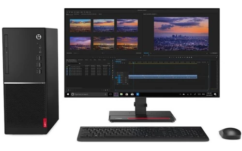 Ordinateur de bureau Lenovo ThinkCentre V530T TWR / 21.5"