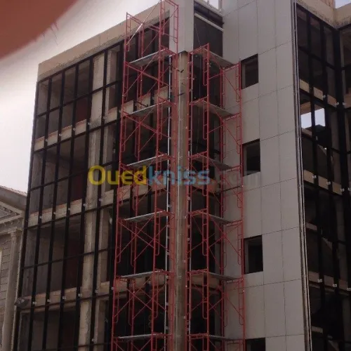 MENUISERIE ALUMINIUM ET  MUR RIDEAUX 