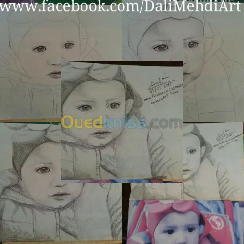 Dessin des portraits