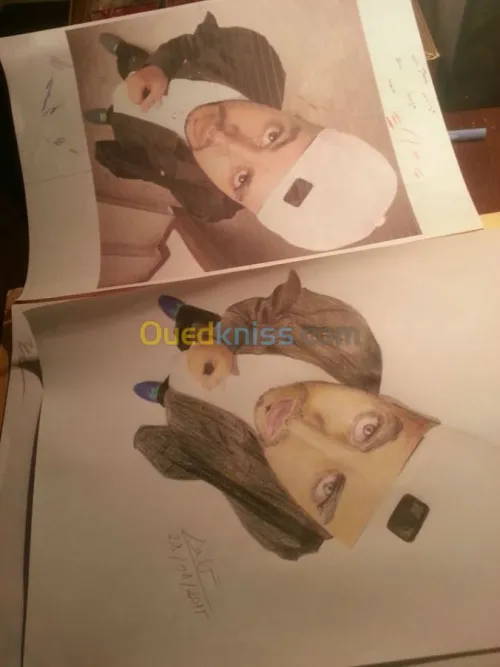 Dessin des portraits