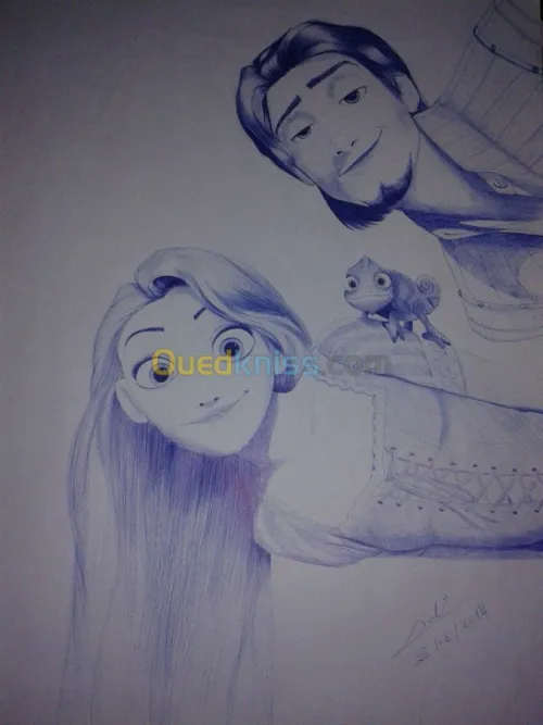 Dessin des portraits