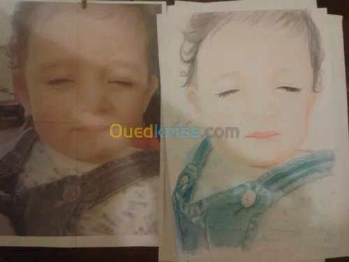 Dessin des portraits