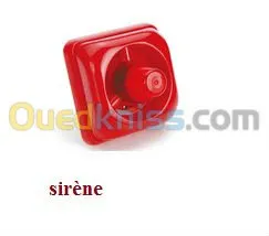 Alarme détection d'incendie