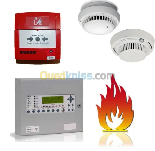 Alarme détection d'incendie