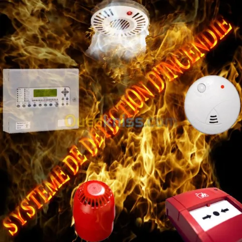 Alarme détection d'incendie