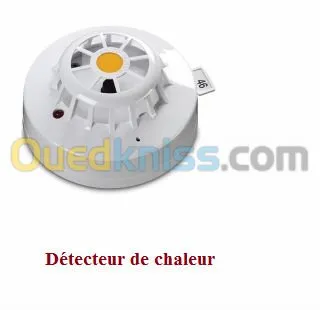 Alarme détection d'incendie