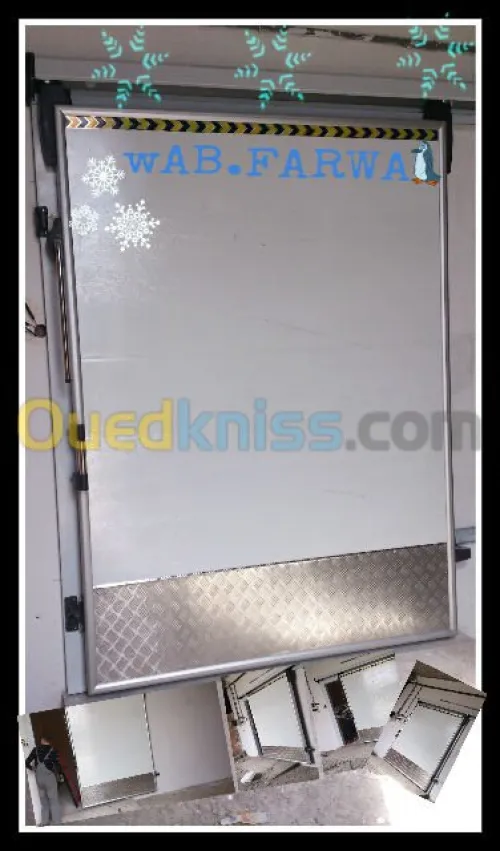 fabrication porte chambre froide