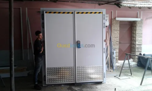 fabrication porte chambre froide