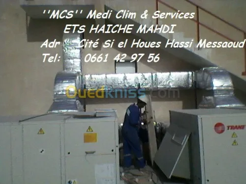 tous travaux de climatisation & froid