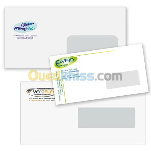 IMPRESSION SUR ENVELOPPES