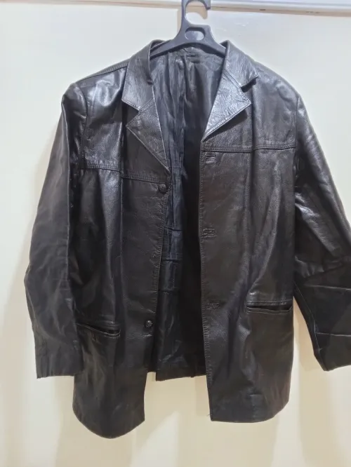 Veste en cuir