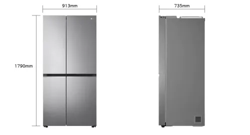 LG Side-by-Side GC-B257SLWL