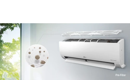 LG DUAL COOL 24000 BTU Climatiseur T3 tropicalisé DUAL Inverter Silencieux & Wifi