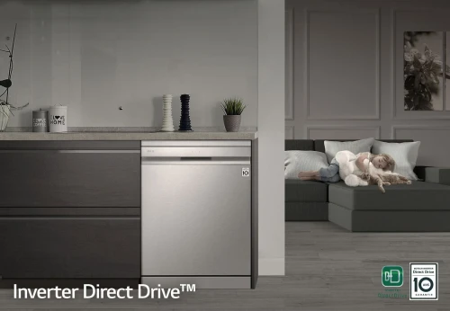 LG DFC532FP  Lave-vaisselle Nouvelle Génération 14 Couverts Technologie QuadWash Intégrée