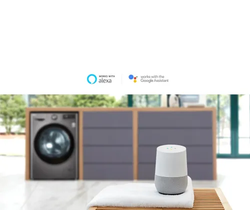 Lave-linge Séchant LG 13 Kg / 8 Kg  F4V9LCP2EE Vapeur Steam+ Défroissage + Séchage Intelligent