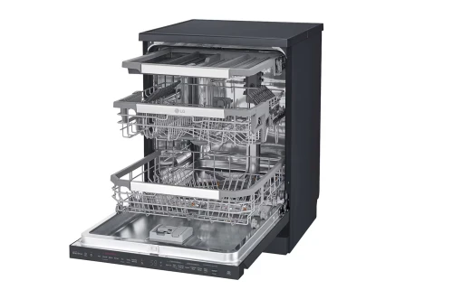 Lave-vaisselle LG DFC335HM Inverter | 14 couverts | Silver | Porte Auto-ouverte