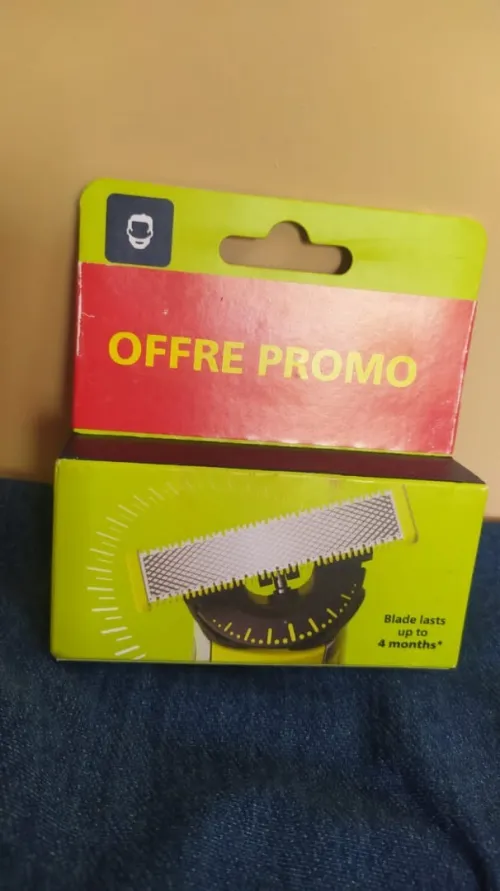 Lames de rechange 360 one blade de philps/شفرة الحلاقة فيلبس ون بليد 360 درجة قابلة للغسل