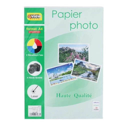 papier photo adhesive 135gr