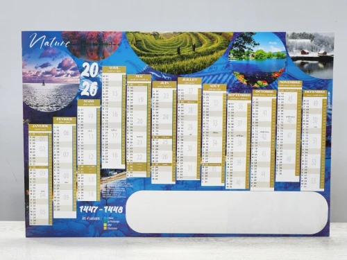 calendrier sous main 2026