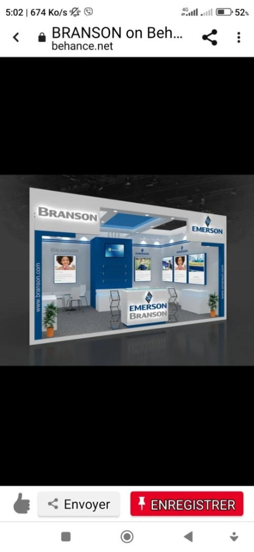  Conception  réalisation stand expo