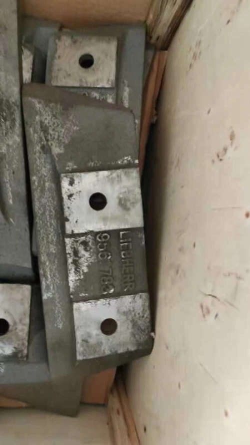 Pièces pour pompes à béton