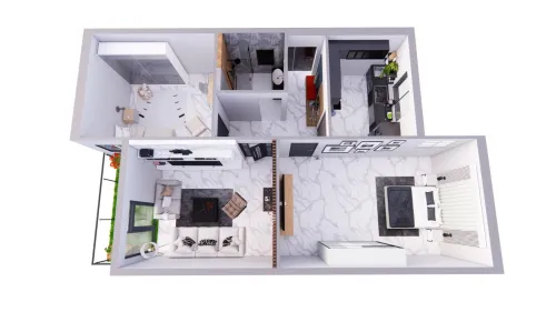 Vente Appartement F3 Mostaganem Mostaganem