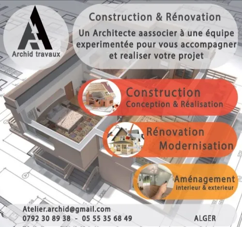 Travaux de rénovations  