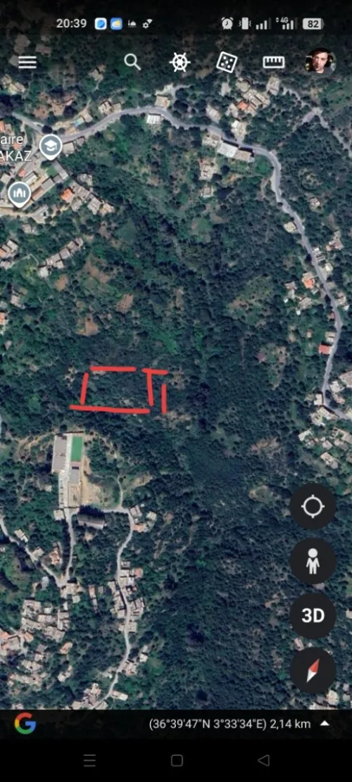 Vente Terrain Boumerdès Beni amrane